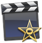 Film slate and an award looking star